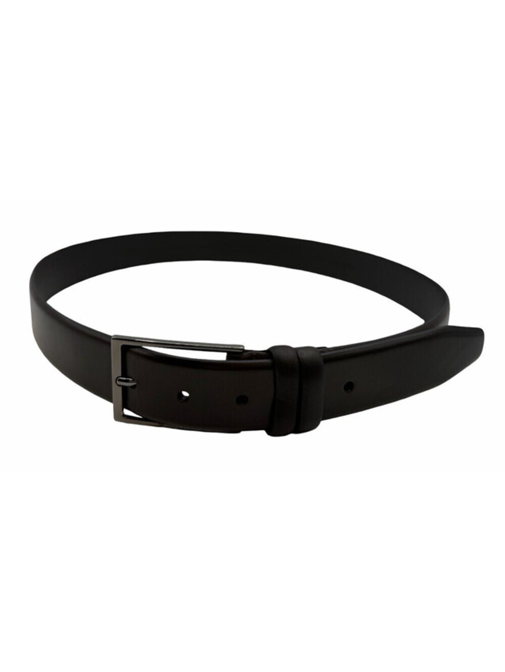 BOSS Carmello Leather Dress Belt Dark Brown Size 34" | 90cm